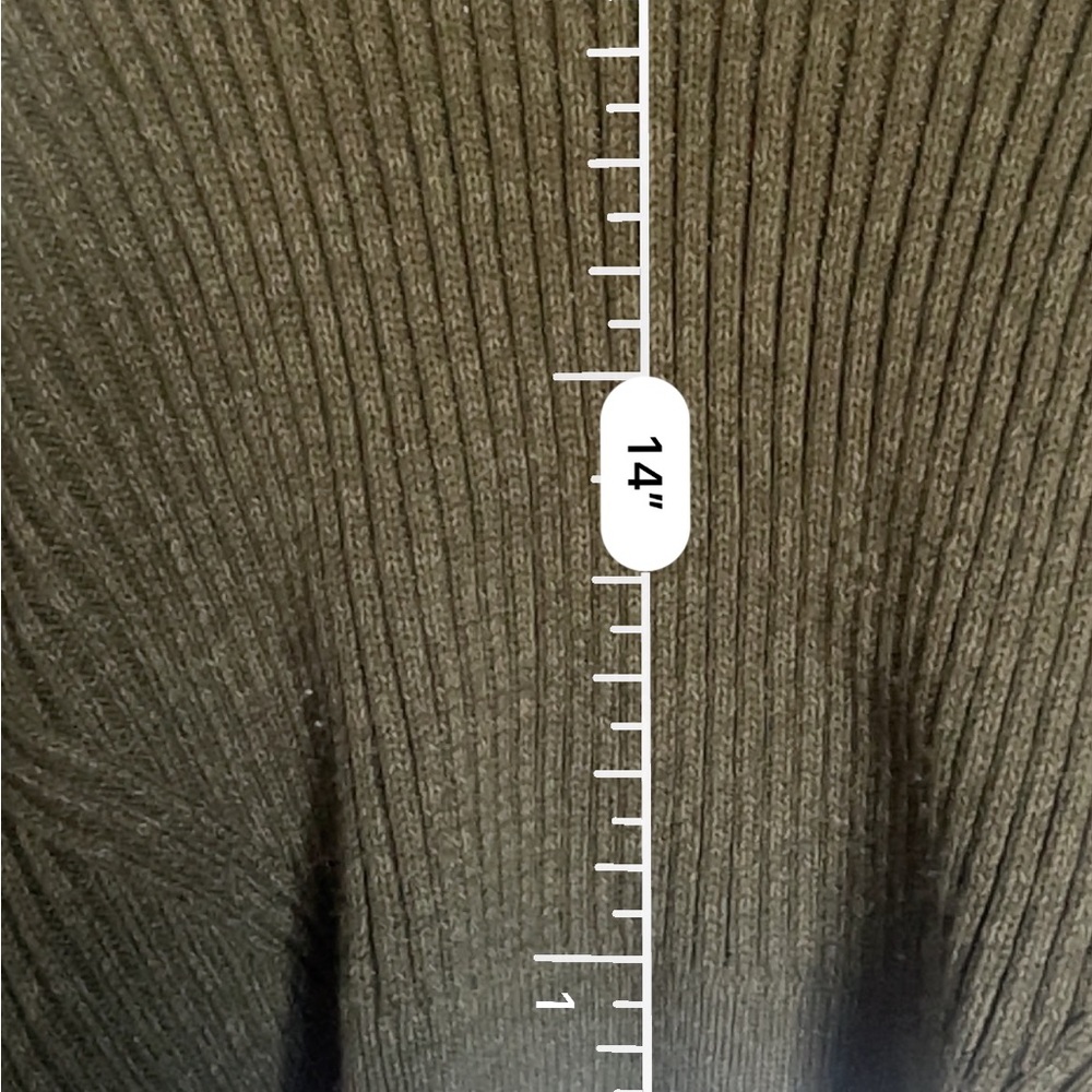 Urban outfitters green long sleeve crop top - Picture 7 of 9